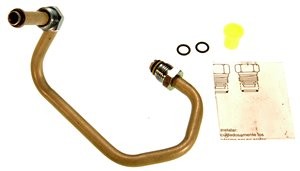 Gates Power Steering Pressure Line Hose Assembly P/N:362180 Fits: Cadillac Cimarron 86-85, Chevrolet Cavalier 86-85, Oldsmobile Firenza 86-85 - Image 1