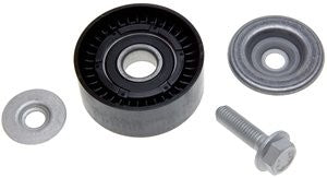 Gates Accessory Drive Belt Idler Pulley P/N:36300 Fits: Audi A3 Quattro, Audi Tt Quattro, Volkswagen Atlas, Volkswagen Atlas Cross Sport, Volkswagen Cc, Volkswagen Eos, Volkswagen Passat, Volkswagen Passat Cc, Volkswagen R32 - Image 1