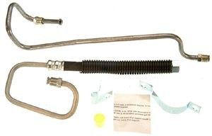 Gates Power Steering Cylinder Line Hose Assembly P/N:364120 Fits: Ford E-100 Econoline 75-71, Ford E-150 Econoline 1975, Ford E-200 Econoline 74-71, Ford E-250 Econoline 1975, Ford E-300 Econoline 74-71, Ford E-350 Econoline 1975 - Image 1