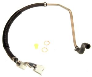 Gates Power Steering Return Line Hose Assembly P/N:364830 Fits: Subaru Brat 87-86, Subaru Dl 89-85, Subaru Gl 1983, Subaru Gl 89-85, Subaru Gl-10 89-85, Subaru Loyale 94-90, Subaru Rx 89-85, Subaru Standard 87-85 - Image 1