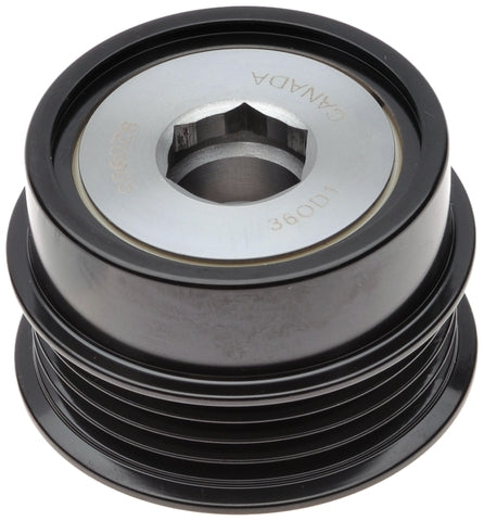 Gates Alternator Decoupler Pulley P/N:37028P Fits: Toyota Camry 11-10 - Image 2
