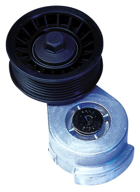 Gates Accessory Drive Belt Tensioner Assembly P/N:38116 Fits: Dodge B150, Dodge B1500, Dodge B250, Dodge B2500, Dodge B350, Dodge B3500, Dodge D150, Dodge D250, Dodge D350, Dodge Dakota - Image 1