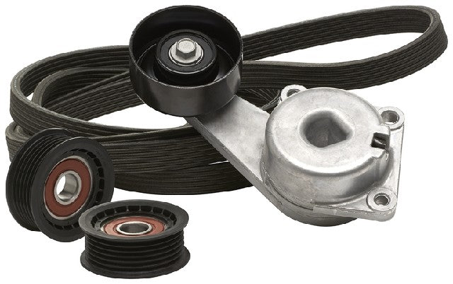 Gates Serpentine Belt Drive Solution Kit P/N:38274K1 Fits: Ford E-450 Super Duty 10-08, Ford E-450 Super Duty 13-12 - Image 1