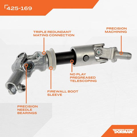 Dorman - OE Solutions Árbol de Dirección P/N:425-169 Fits: Buick Allure 09-05, Buick Lacrosse 09-05 - Image 4