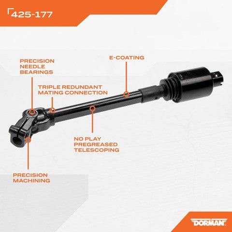 Dorman - OE Solutions Árbol de Dirección P/N:425-177 Fits: Chevrolet C35 00-95, Chevrolet C3500 00-88, Chevrolet C3500hd 02-91, GMC C3500 00-88, GMC C3500hd 02-91 - Image 2