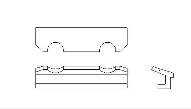 Better Brake Parts Disc Brake Caliper Support Key P/N:4298 Fits: Ford Bronco 85-76, Ford E-150 Econoline 85-75, Ford E-150 Econoline Club Wagon 85-75, Ford F-100 82-75, Ford F-150 85-75, Ford F-250 85-73 - Image 1