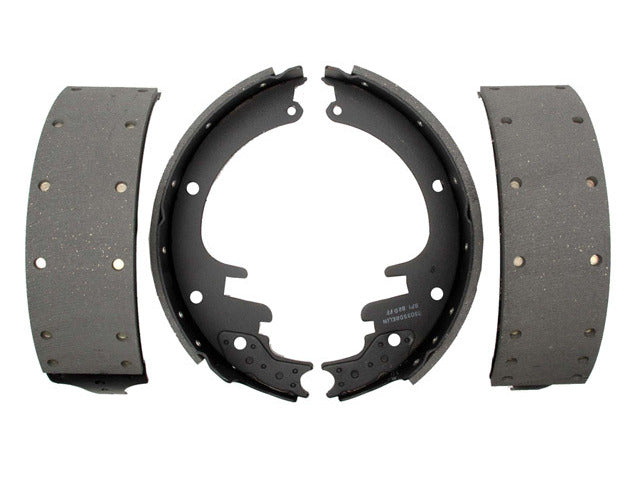 Raybestos Brakes Drum Brake Shoe P/N:452PG Fits: Chevrolet C2500 Suburban, Chevrolet C30, Chevrolet C3500, Chevrolet Express 2500, Chevrolet Express 3500, Chevrolet G30, Chevrolet K2500 Suburban, Chevrolet K30, Chevrolet K3500, Chevrolet P30 - Image 1
