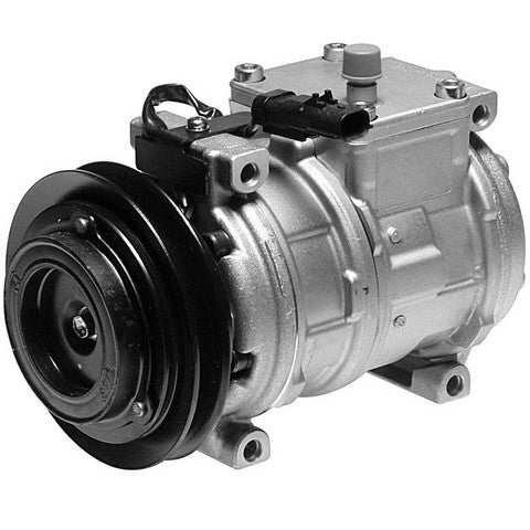 DENSO Auto Parts A/C Compressor P/N:471-0105 Fits: Chrysler Grand Voyager 2000, Chrysler Voyager 2000, Dodge Caravan 00-96, Dodge Grand Caravan 00-96, Plymouth Grand Voyager 00-96, Plymouth Voyager 00-96 - Image 1