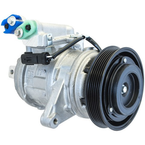 DENSO Auto Parts A/C Compressor P/N:471-0400 Fits: Jeep Grand Cherokee 04-99, Jeep Wrangler 02-00 - Image 1