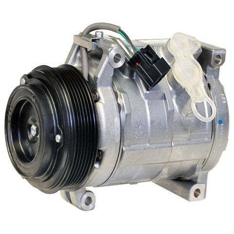 DENSO Auto Parts A/C Compressor P/N:471-0705 Fits: Buick Enclave 12-08, Chevrolet Traverse 12-09, GMC Acadia 12-07, Saturn Outlook 10-07 - Image 1