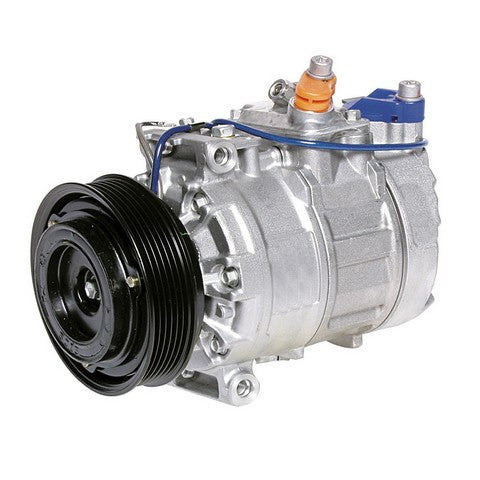 DENSO Auto Parts A/C Compressor P/N:471-1260 Fits: Audi A4, Audi A4 Quattro, Audi A6, Audi A6 Quattro, Audi A8, Audi A8 Quattro, Audi Allroad Quattro, Audi Rs6, Audi S4, Audi S6, Audi S8, Volkswagen Passat - Image 1