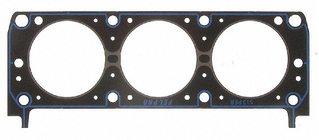 FEL-PRO Engine Cylinder Head Gasket P/N:513 SD Fits: Buick Century, Buick Regal, Cadillac Cimarron, Chevrolet Beretta, Chevrolet Cavalier, Chevrolet Celebrity, Chevrolet Corsica, Chevrolet Lumina, Oldsmobile Cutlass Ciera, Oldsmobile Cutlass Cruiser - Image 1