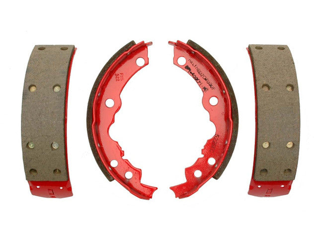 Raybestos Brakes Drum Brake Shoe P/N:522PG Fits: Buick Skyhawk, Buick Skylark, Cadillac Cimarron, Chevrolet Cavalier, Chevrolet Chevette, Chevrolet Citation, Chevrolet Citation Ii, Oldsmobile Firenza, Oldsmobile Omega, Pontiac Acadian - Image 1