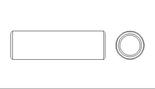 Better Brake Parts Disc Brake Caliper Pin Sleeve P/N:5299 Fits: Buick Century, Buick Electra, Buick Lesabre, Buick Skyhawk, Buick Skylark, Buick Somerset, Cadillac 60 Special, Cadillac Cimarron, Cadillac Commercial Chassis, Cadillac Deville - Image 1