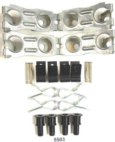 Better Brake Parts Disc Brake Hardware Kit P/N:5503K Fits: Ford Country Sedan, Ford Country Squire, Ford Custom, Ford Custom 500, Ford Galaxie 500, Ford Ltd, Ford Thunderbird, Lincoln Continental, Lincoln Mark Iii, Mercury Colony Park - Image 1