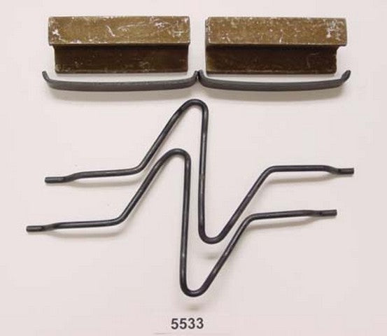 Better Brake Parts Disc Brake Hardware Kit P/N:5533K Fits: Ford E-250 Econoline 85-76, Ford E-250 Econoline Club Wagon 85-76, Ford E-350 Econoline 85-76, Ford E-350 Econoline Club Wagon 85-77, Ford F-250 85-76, Ford F-350 85-76 - Image 1