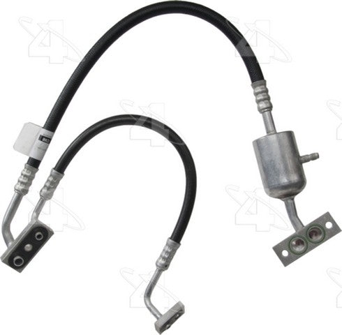 Four Seasons A/C Discharge and Liquid Line P/N:55524 Fits: Dodge D100 88-84, Dodge D150 88-82, Dodge D250 88-82, Dodge D350 88-82, Dodge Ramcharger 88-82, Dodge W100 88-84, Dodge W150 88-82, Dodge W250 88-82, Dodge W350 88-82 - Image 1