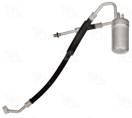 Four Seasons A/C Accumulator with Hose Assembly,A/C Refrigerant Suction Hose P/N:55557 Fits: Jeep Grand Cherokee 1993 - Image 1