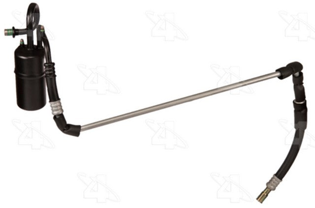 Four Seasons A/C Accumulator with Hose Assembly,A/C Refrigerant Suction Hose P/N:55606 Fits: Ford Taurus 93-91, Lincoln Continental 94-91, Mercury Sable 93-91 - Image 1