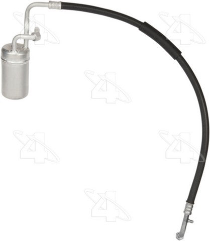 Four Seasons A/C Accumulator with Hose Assembly,A/C Refrigerant Suction Hose P/N:55608 Fits: Ford Cougar 86-85, Ford Mustang 86-83, Ford Thunderbird 86-84, Mercury Capri 86-83, Mercury Cougar 86-85 - Image 4