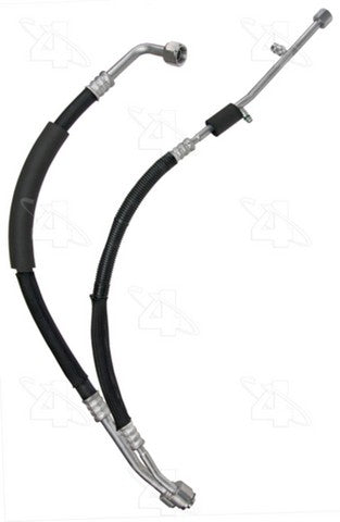 Four Seasons A/C Refrigerant Discharge / Suction Hose Assembly P/N:55903 Fits: Buick Commercial Chassis, Buick Roadmaster, Cadillac Commercial Chassis, Cadillac Fleetwood, Chevrolet Caprice, Chevrolet Commercial Chassis, Chevrolet Impala - Image 1