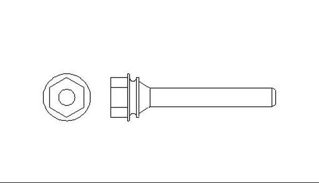 Better Brake Parts Disc Brake Caliper Bolt,Disc Brake Caliper Pin P/N:56190 Fits: Audi 100, Audi 100 Quattro, Audi 200, Audi 200 Quattro, Audi 4000 Quattro, Audi 5000, Audi 5000 Quattro, Audi 80, Audi 80 Quattro, Audi 90 - Image 1
