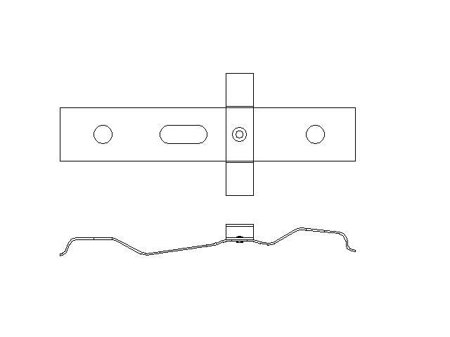 Better Brake Parts Disc Brake Anti-Rattle Clip,Disc Brake Pad Retaining Clip P/N:56599 Fits: Lexus Is F 14-08, Mercedes-benz Clk55 Amg 06-05, Mercedes-benz Clk63 Amg 08-07, Mercedes-benz Slk55 Amg 10-05 - Image 1