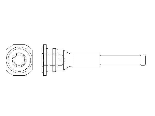 Better Brake Parts Disc Brake Caliper Bolt P/N:56703 Fits: Nissan Versa 19-12, Nissan Versa Note 19-14 - Image 1