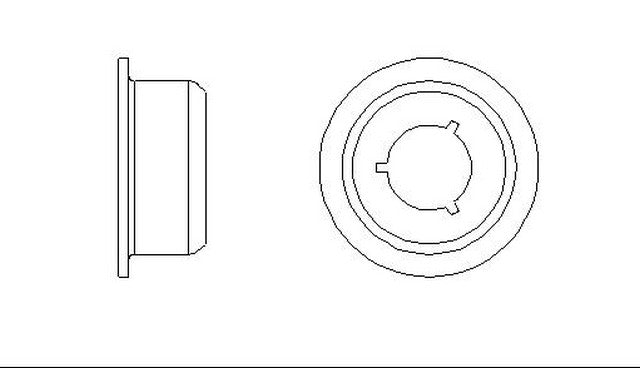 Better Brake Parts Disc Brake Caliper Bushing,Disc Brake Caliper Pin Boot P/N:5680 Fits: Buick Reatta, Buick Riviera, Cadillac Allante, Cadillac Eldorado, Cadillac Seville, Oldsmobile Cutlass Supreme, Oldsmobile Toronado - Image 1