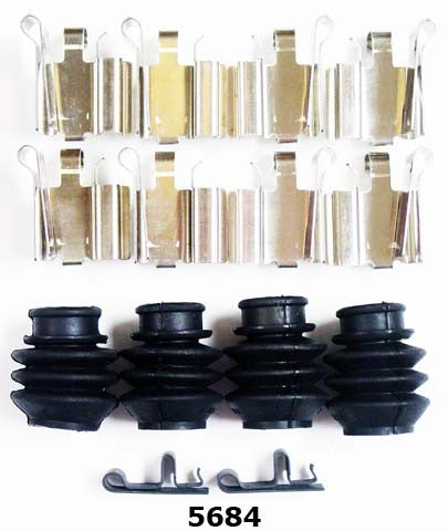 Better Brake Parts Disc Brake Hardware Kit P/N:5684K Fits: Jeep Grand Cherokee 04-99 - Image 1