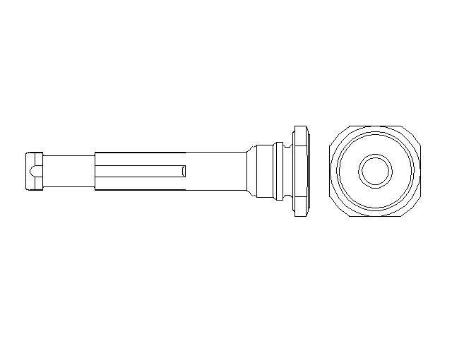 Better Brake Parts Disc Brake Caliper Bolt P/N:56859 Fits: Chevrolet Express 2500, Chevrolet Express 3500, Chevrolet Express 4500, Chevrolet Silverado 2500 Hd, Chevrolet Silverado 3500 Hd, GMC Hummer Ev Pickup, GMC Savana 2500, GMC Savana 3500 - Image 1