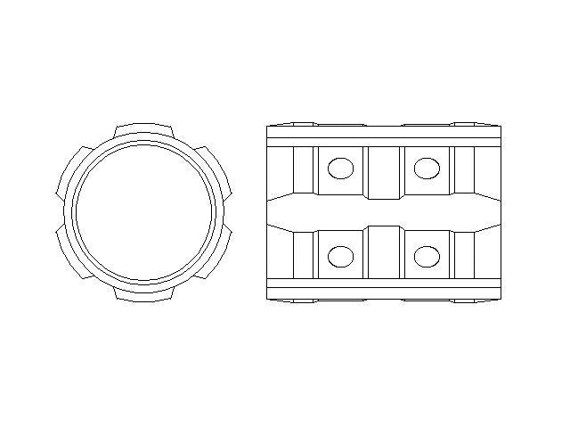 Better Brake Parts Disc Brake Caliper Pin Boot,Disc Brake Caliper Pin Bushing P/N:56860 Fits: Chevrolet Express 2500, Chevrolet Express 3500, Chevrolet Express 4500, Chevrolet Silverado 2500 Hd, Chevrolet Silverado 3500 Hd, GMC Savana 2500 - Image 1