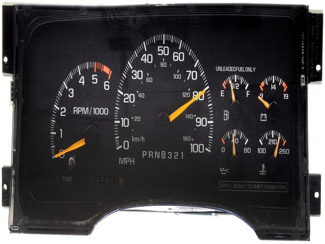 Dorman - OE Solutions Tablero de Instrumentos P/N:599-369 Fits: Chevrolet C1500 Suburban, Chevrolet C2500 Suburban, Chevrolet K1500 Suburban, Chevrolet K2500 Suburban, Chevrolet Tahoe, GMC C1500 Suburban, GMC C2500 Suburban, GMC K1500 Suburban - Image 1