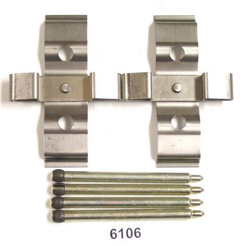 Better Brake Parts Disc Brake Hardware Kit P/N:6106K Fits: Cadillac Cts, Cadillac Sts, Chevrolet Camaro, Chevrolet Ss, Chrysler 300, Dodge Challenger, Dodge Charger, Dodge Magnum, Jeep Grand Cherokee - Image 1