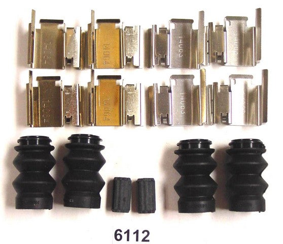 Better Brake Parts Disc Brake Hardware Kit P/N:6112K Fits: Dodge Sprinter 2500 09-07, Fiat 500 17-12, Freightliner Sprinter 2500 18-07, Mercedes-benz Sprinter 2500 18-10, Ram Promaster 1500 21-14, Ram Promaster 2500 21-14, Ram Promaster 3500 21-14 - Image 1