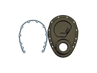 Dorman - OE Solutions Cubierta de sincronización del motor P/N:635-509 Fits: Buick Roadmaster, Cadillac Brougham, Cadillac Fleetwood, Chevrolet Blazer, Chevrolet C10, Chevrolet C10 Suburban, Chevrolet C20, Chevrolet C20 Suburban, Chevrolet Camaro - Image 1