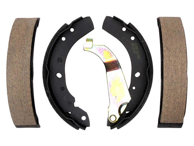 Raybestos Brakes Drum Brake Shoe P/N:657PG Fits: Chrysler Concorde, Chrysler Dynasty, Chrysler Intrepid, Chrysler Lebaron, Chrysler Lhs, Chrysler New Yorker, Dodge Dynasty, Dodge Intrepid, Dodge Spirit, Eagle Vision, Plymouth Acclaim - Image 1