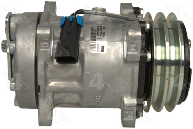 Four Seasons A/C Compressor P/N:68594 Fits: Chevrolet C60 Kodiak, Chevrolet C6500 Kodiak, Chevrolet C70 Kodiak, Chevrolet C7500 Kodiak, Chevrolet P30, GMC C6000 Topkick, GMC C6500 Topkick, GMC C7000 Topkick, GMC C7500 Topkick, GMC P3500 - Image 7