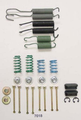 Better Brake Parts Drum Brake Hardware Kit P/N:7018K Fits: Chevrolet Bel Air, Chevrolet Biscayne, Chevrolet Blazer, Chevrolet C10, Chevrolet C10 Panel, Chevrolet C10 Pickup, Chevrolet C10 Suburban, Chevrolet C20, Chevrolet C20 Panel, Chevrolet C20 Pickup - Image 1