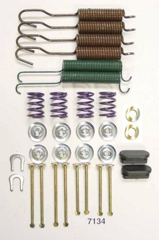 Better Brake Parts Drum Brake Hardware Kit P/N:7134K Fits: Chrysler 300, Chrysler Imperial, Chrysler New Yorker, Chrysler Newport, Chrysler TOWN & COUNTRY, Dodge A100, Dodge A100 Pickup, Dodge A100 Truck, Dodge A108 Van, Dodge B200 Van - Image 1