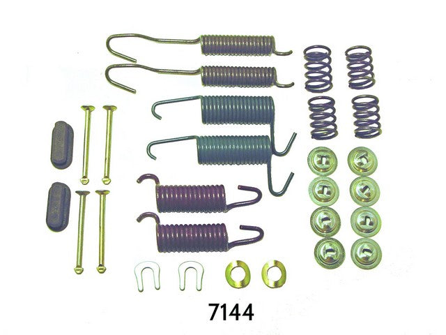 Better Brake Parts Drum Brake Hardware Kit P/N:7144K Fits: Ford Bronco 75-66, Ford F-100 67-64, Ford P-100 68-64 - Image 1