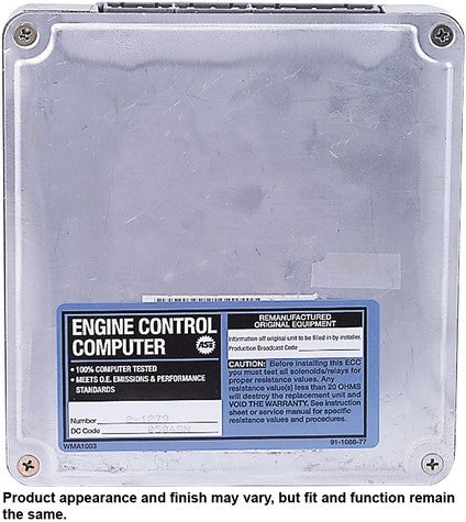 CARDONE Reman Engine Control Module (ECM) P/N:72-1279 Fits: Toyota Corolla 1993 - Image 4