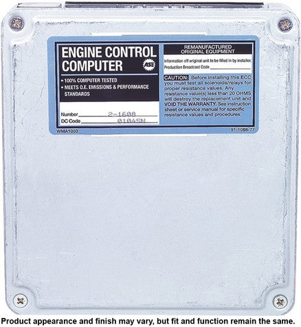 CARDONE Reman Engine Control Module (ECM) P/N:72-1608 Fits: Toyota 4runner 95-94, Toyota Pickup 95-94 - Image 3