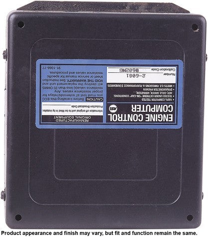 CARDONE Reman Engine Control Module (ECM) P/N:72-6081 Fits: Dodge Colt 1986, Mitsubishi Mirage 1986, Plymouth Colt 1986 - Image 3