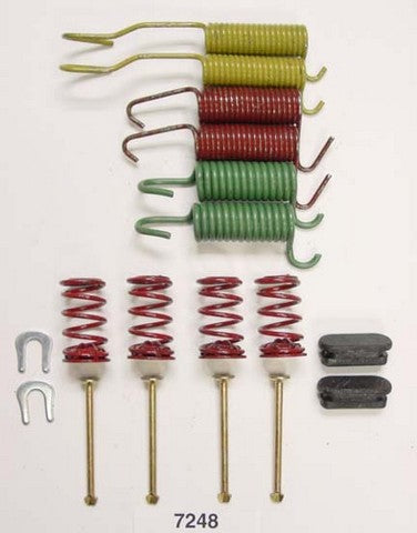 Better Brake Parts Drum Brake Hardware Kit P/N:7248K Fits: Ford Fairmont 83-81, Ford Granada 82-81, Ford Thunderbird 88-80, Mercury Cougar 88-80, Mercury Marquis 86-83, Mercury Zephyr 83-78 - Image 1