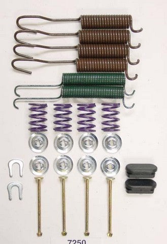 Better Brake Parts Drum Brake Hardware Kit P/N:7250K Fits: Chrysler 300, Chrysler Cordoba, Chrysler Fifth Avenue, Chrysler New Yorker, Chrysler Newport, Chrysler TOWN & COUNTRY, Dodge Aspen, Dodge B100, Dodge B100 Van, Dodge B150 - Image 1