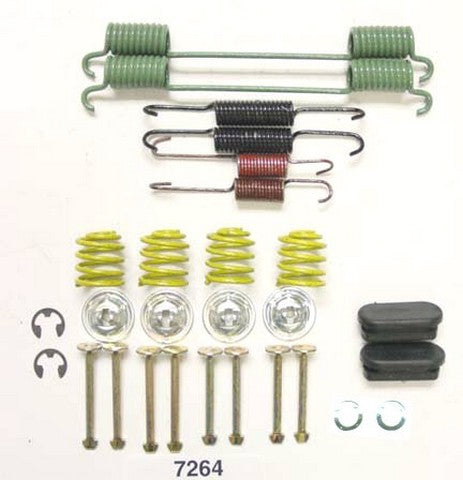 Better Brake Parts Drum Brake Hardware Kit P/N:7264K Fits: Chrysler Daytona, Chrysler E Class, Chrysler Executive Limousine, Chrysler Executive Sedan, Chrysler Laser, Chrysler Lebaron, Chrysler New Yorker, Chrysler Pt Cruiser, Chrysler Sebring - Image 1