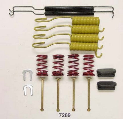 Better Brake Parts Drum Brake Hardware Kit P/N:7289K Fits: Jeep Cherokee 01-99, Jeep Cherokee 96-91, Jeep Grand Cherokee 94-93, Jeep Liberty 2002 - Image 1