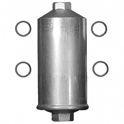 Parts Master Fuel Filter P/N:73008 Fits: Cadillac Catera, Porsche 911, Porsche 924, Saab 900, Saab 99, Volkswagen Jetta, Volkswagen Rabbit, Volkswagen Scirocco, Volvo 242, Volvo 244, Volvo 245, Volvo 262, Volvo 264, Volvo 265 - Image 1
