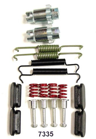 Better Brake Parts Parking Brake Hardware Kit P/N:7335K Fits: Audi Q7, Ford Escape, Mazda Tribute, Mercedes-benz Gl350, Mercedes-benz Gl450, Mercedes-benz Gl550, Mercedes-benz Ml320, Mercedes-benz Ml350, Mercedes-benz Ml450 - Image 1